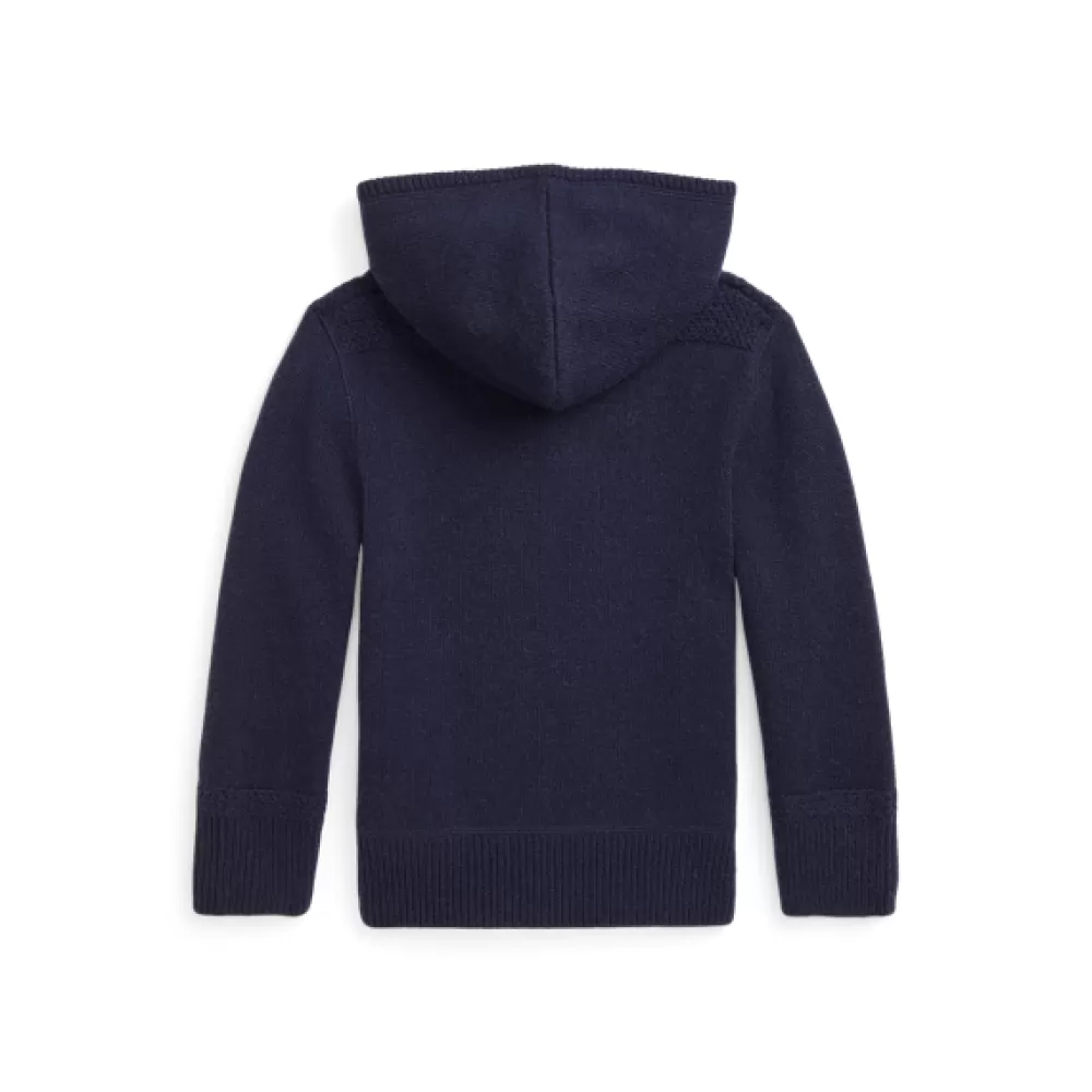 Pullover Und Strickjacken>Ralph Lauren Pullover Und Strickjacken Waschbarer Kaschmir-Kapuzenpullover für Children | ® DE