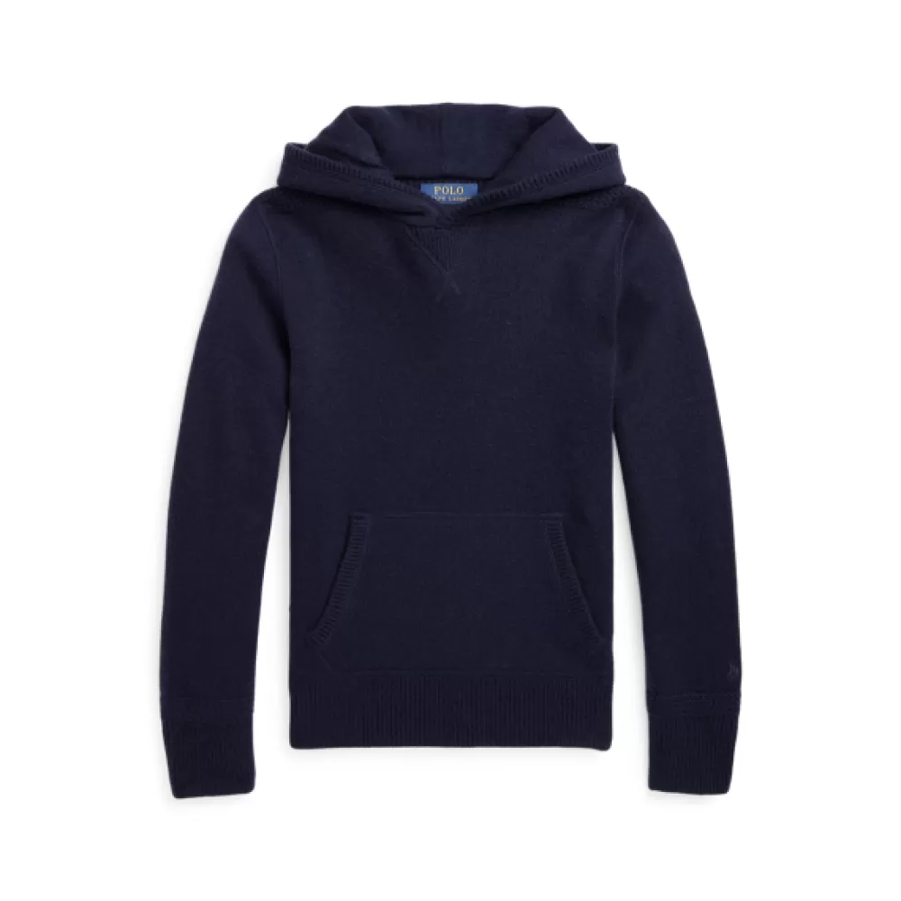 Pullover Und Strickjacken>Ralph Lauren Pullover Und Strickjacken Waschbarer Kaschmir-Kapuzenpullover für Children | ® DE