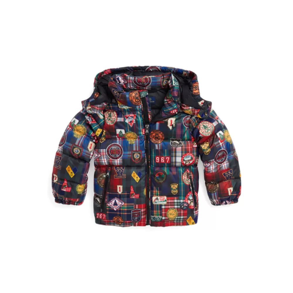 Jacken Und Mäntel>Ralph Lauren Jacken Und Mäntel Wasserabweisende Daunenjacke mit Muster für Children | ® DE