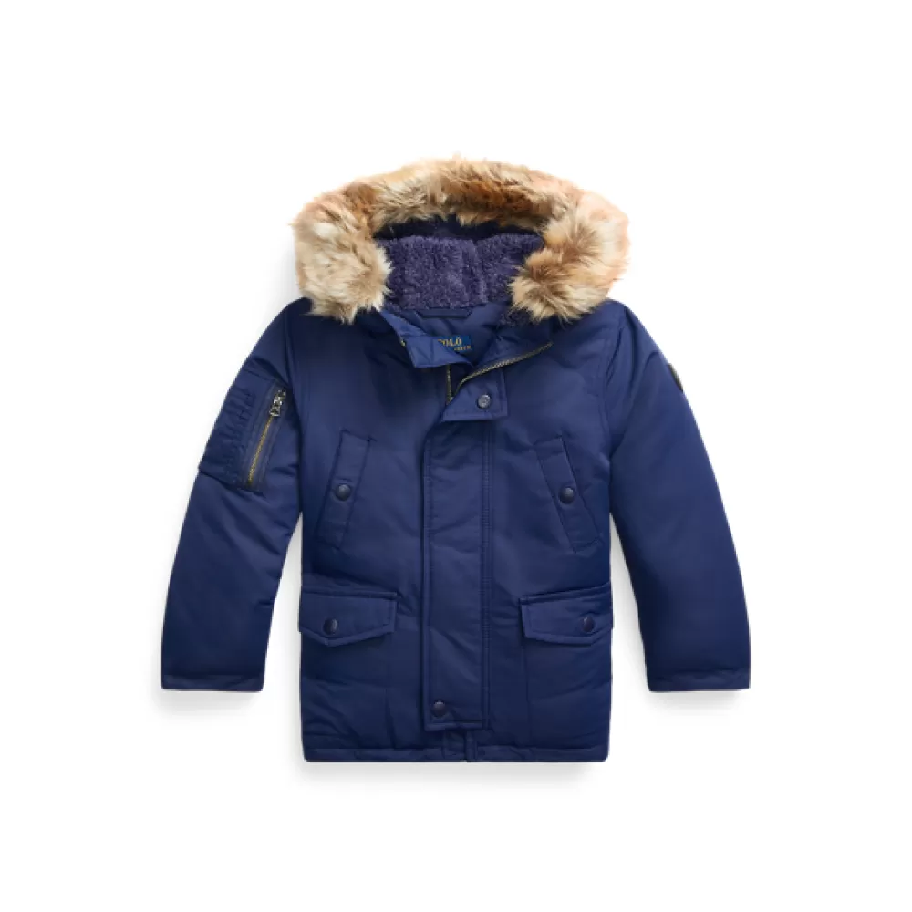 Jacken Und Mäntel>Ralph Lauren Jacken Und Mäntel Wasserbeständiger Daunenparka für Children | ® DE