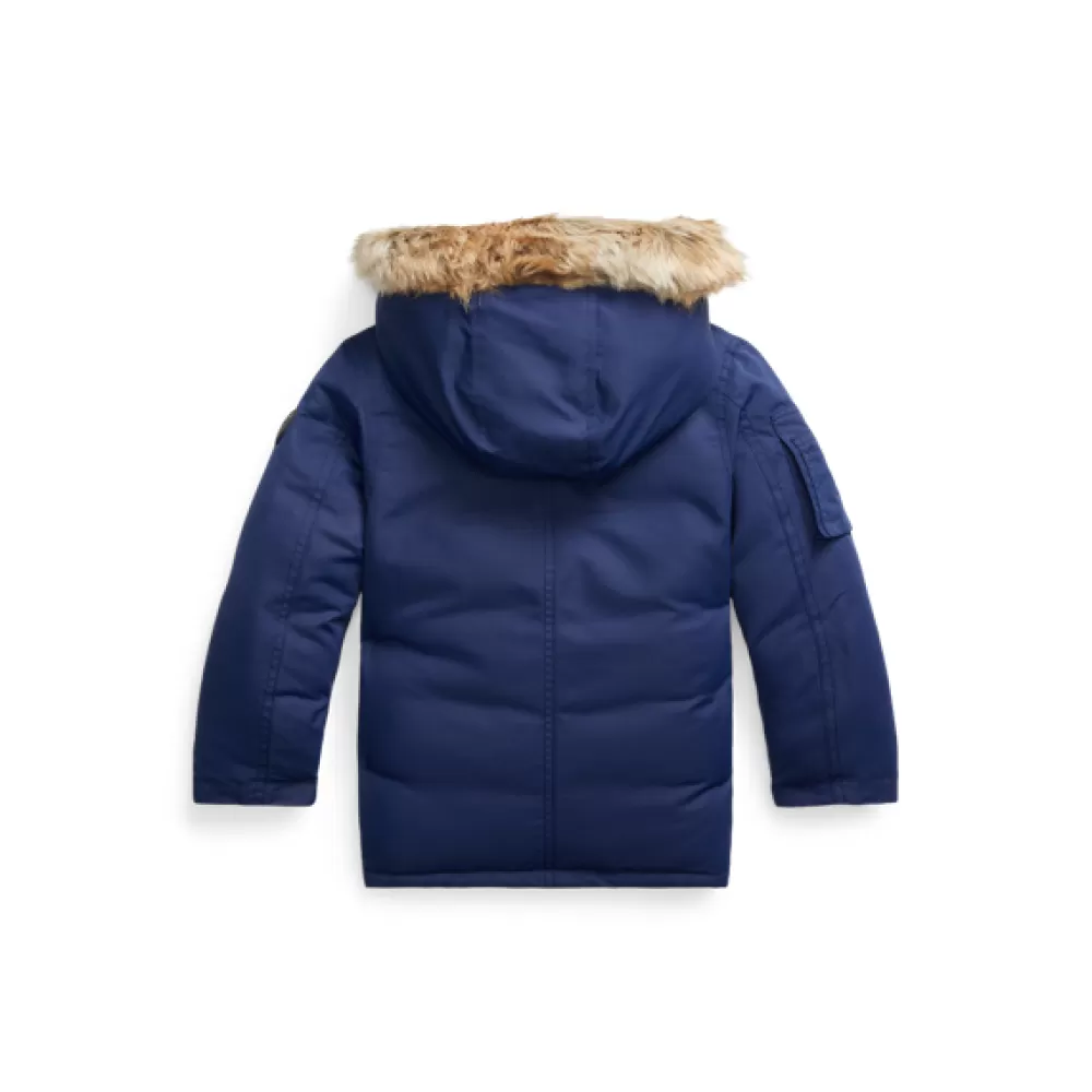 Jacken Und Mäntel>Ralph Lauren Jacken Und Mäntel Wasserbeständiger Daunenparka für Children | ® DE