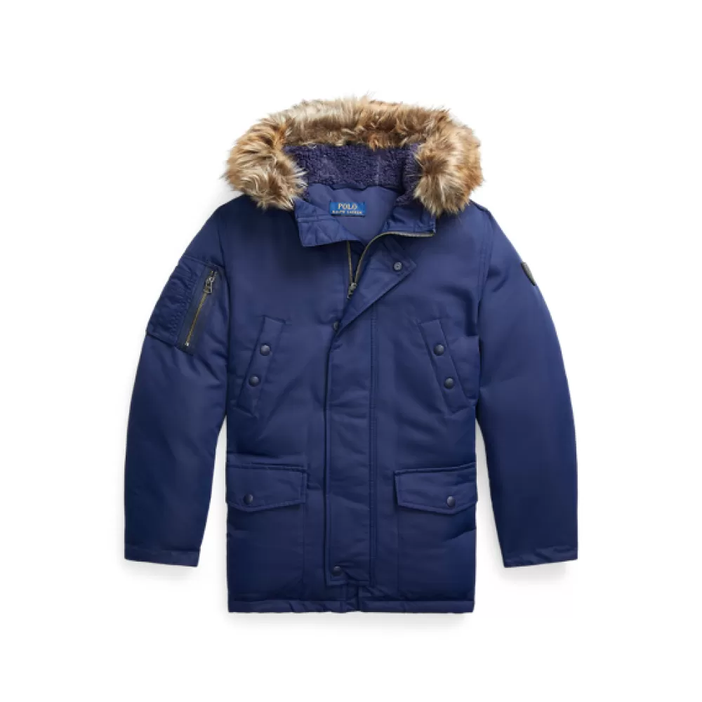 Jacken Und Mäntel>Ralph Lauren Jacken Und Mäntel Wasserbeständiger Daunenparka für Children | ® DE