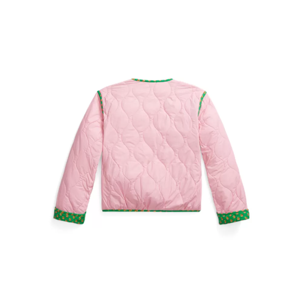 Jacken Und Mäntel>Ralph Lauren Jacken Und Mäntel Wendbare Steppjacke mit Blumenmuster für Children | ® DE