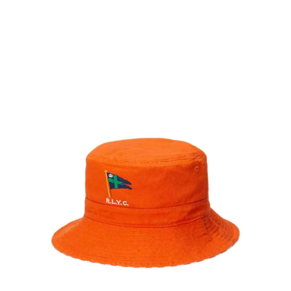 Accessoires>Ralph Lauren Accessoires Wendbarer Topfhut aus Baumwolltwill für Children | ® DE