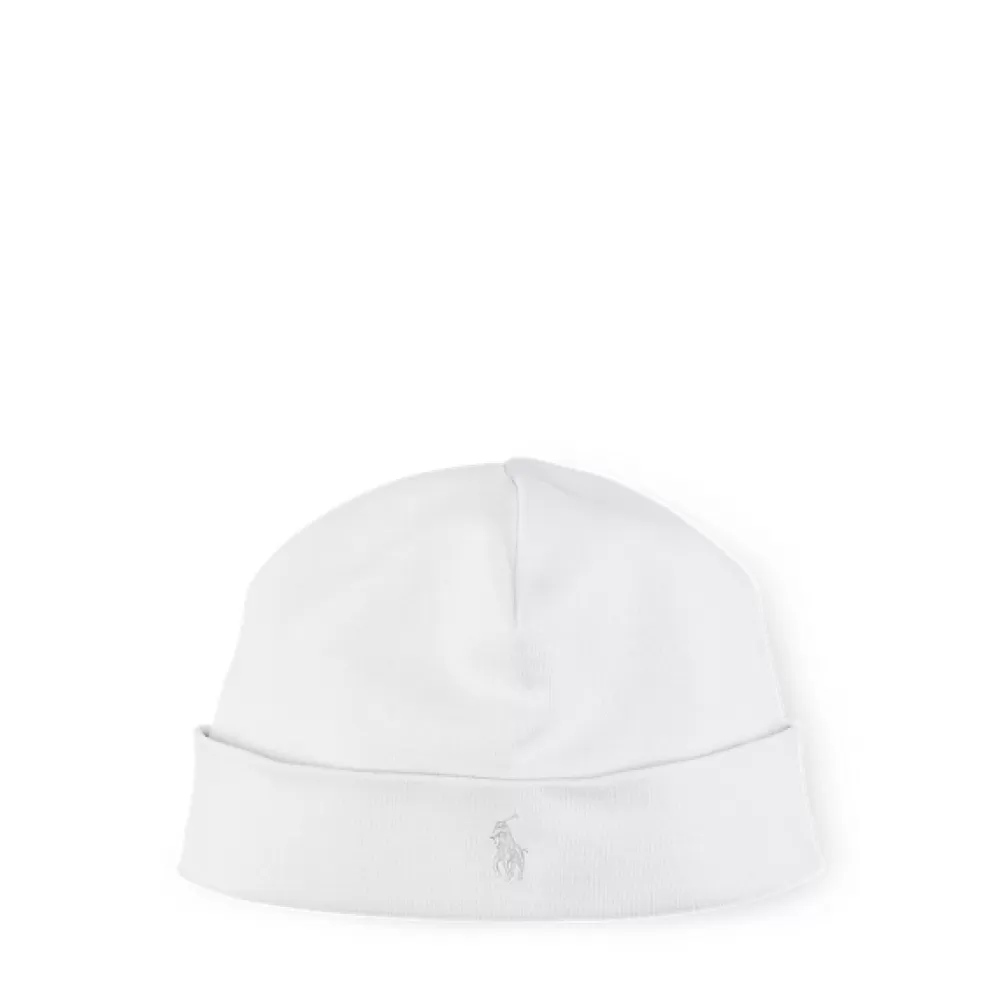 Schuhe Und Accessoires>Ralph Lauren Schuhe Und Accessoires White Beanie | DE