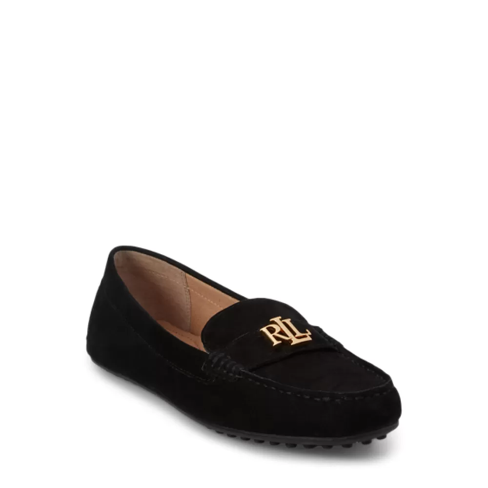 Flache Schuhe>Ralph Lauren Flache Schuhe Wildlederloafer Barnsbury für Women | ® DE