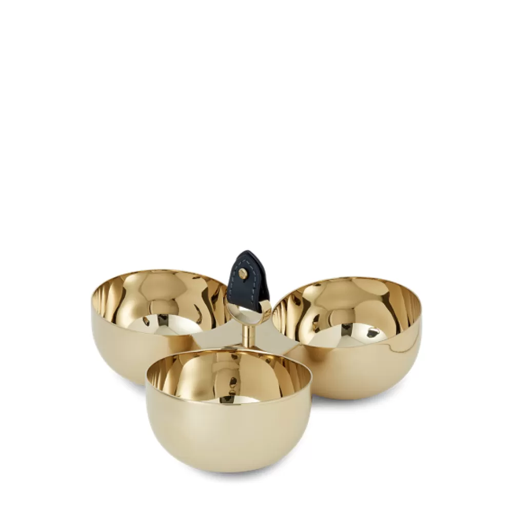 Bar-Accessoires>Ralph Lauren Bar-Accessoires Wyatt Triple Nut Bowl | DE