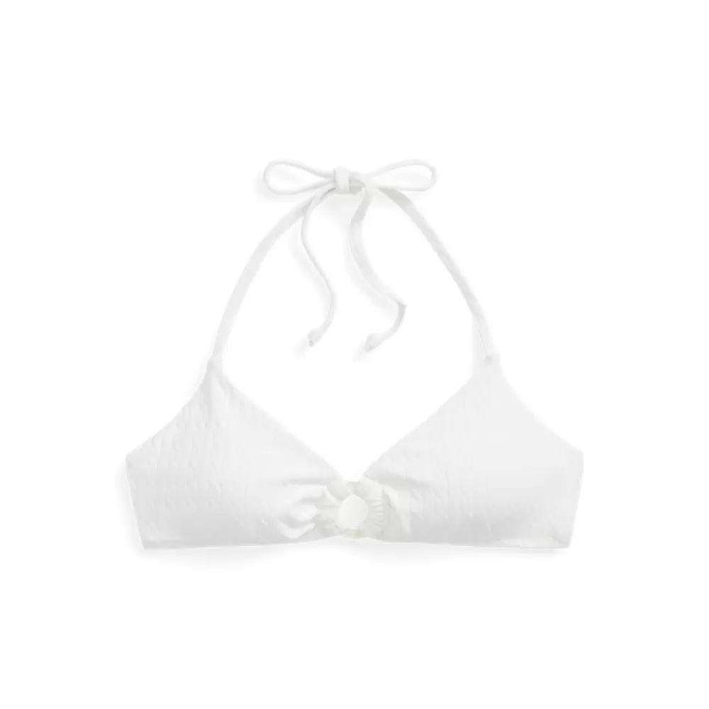 Bade- Und Strandmode>Ralph Lauren Bade- Und Strandmode Zopfmuster-Bikinitop mit O-Ring für Women | ® DE